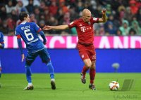 Fussball 1. Bundesliga Saison 15/16: TSG 1899 Hoffenheim - FC Bayern Muenchen