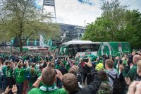 Fussball, 1. Bundesliga Saison 2012/2013: SV Werder Bremen - Eintracht Frankfurt