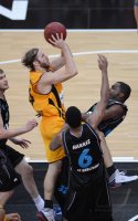 Basketball 1. Bundesliga 2012/2013 Testspiel:  Walter Tigers Tuebingen - BG Karlsruhe