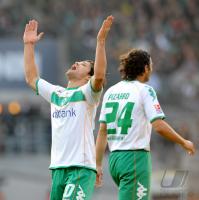 FUSSBALL 1. BUNDESLIGA: Bremen - Dortmund