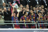 Fussball Champions League Finale 2011: Champions League Sieger 2011:  FC Barcelona  feiert den Sieg