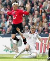 Fussball, 1. Bundesliga: Hannover - Bayern