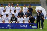 Fussball 2. Bundesliga  Karlsruher SC   Mannschaftsbild