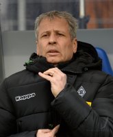 Fussball, 1. Bundesliga  Saison 2014/2015: Hamburger SV - Borussia Moenchengladbach