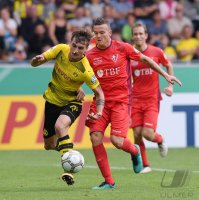 Fussball DFB Pokal Halbfinale 17/18: FC Rielasingen-Arlen - Borussia Dortmund