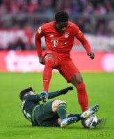 Fussball 1. Bundesliga Saison 19/20: FC Bayern Muenchen - VfL Wolfsburg