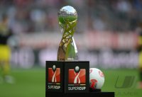 Fussball 1. Bundesliga, Supercup: FC Bayern Muenchen - Borussia Dortmund