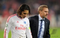 FUSSBALL  DFB Pokal 11/12  Achtelfinale: EnttaeuschungHamburger SV