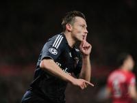 FUSSBALL  International CHL 09/10 :  ManU - FC Bayern  Muenchen