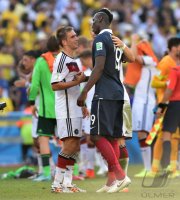 FUSSBALL WM 2014, VIERTELFINALE: Frankreich - Deutschland