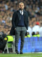 FUSSBALL International  COPA DEL REY  11/12:  Trainer Josep Guardiola (Barca)
