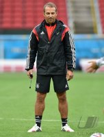 FUSSBALL WM 2014  Achtelfinale PK; Abschlusstraining Deutschland