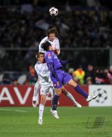 FUSSBALL  International CHL 09/10 :  AC Florenz - FC Bayern  Muenchen