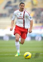 FUSSBALL SERIE A:  Zlatan Ibrahimovic (AC Mailand)