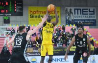 Basketball 2. Bundesliga 2021/2022: Tigers Tuebingen - Nuernberg Falcons