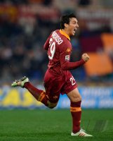 FUSSBALL SERIE A 2012/2013: JUBEL Nicolas Burdisso (AS Rom)