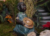 Nicknegerle der Krippe der Weggentalkirche Rottenburg