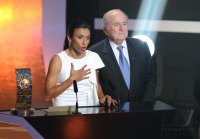 Fussball FIFA Ballon d Or 2010  Marta (BRA)