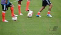 Fussball 1. Bundesliga 12/13: Training beim FC Bayern Muenchen