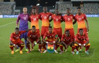 FUSSBALL INTERNATIONAL: Teamfoto Ghana