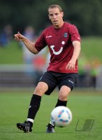 Fussball 1. Bundesliga, Testspiel: Hannover, SCHLAUDRAFF am Ball