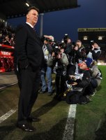 1. Fussball Bundesliga: Trainer Louis van Gaal (FC Bayern Muenchen)