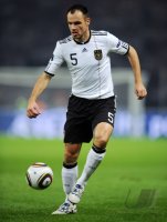 Fussball International EM 2012 - Qualifikation:  Deutschland, WESTERMANN Einzelaktion