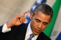 Staatsbesuch; US-Praesident Barack Obama in Rom