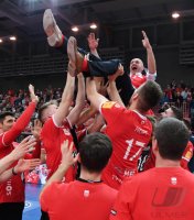 Volleyball 1. Bundesliga  Saison 18/19: TV Rottenburg - WWK Volleys Herrsching