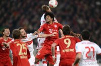 Fussball 1. Bundesliga Saison 12/13:  VfB Stuttgart  - FC Bayern Muenchen