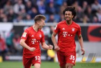 Fussball 1. Bundesliga Saison 19/20: TSG 1899 Hoffenheim - FC Bayern Muenchen