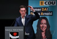 CDU Wahlkampf Landtagswahl Baden - Wuerttemberg