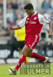 FUSSBALL  FC Bayern Muenchen Giovane Elber (FCB) (FCB) am Ball