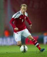 FUSSBALL INTERNATIONALES TESTSPIEL: Daenemark - Schweden