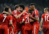 Fussball CHL  Saison 2013/2014: JUBEL FC Bayern Muenchen