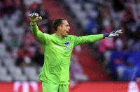 Fussball 1. Bundesliga Saison 21/22: FC Bayern Muenchen -  Hertha BSC Berlin