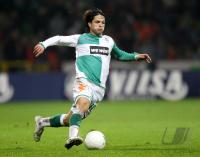 Fussball 1. Bundesliga: Werder, DIEGO Einzelaktion