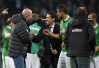 Fussball, 1. Bundesliga  Saison 2014/2015: SV Werder Bremen - VfB Stuttgart