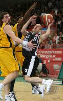 Bsaketball 1. Bundesliga Walter Tigers Tuebingen 65-60  Skyliners Frankfurt