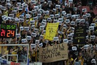 Basketball 1. Bundesliga 2011/2012:  Walter Tigers Tuebingen - ratiopharm Ulm