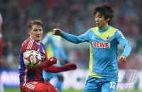 Fussball 1. Bundesliga Saison 14/15: FC Bayern Muenchen - 1. FC Koeln