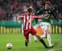 Fussball DFB Pokal 10/11 : FC Bayern Muenchen - SV Werder Bremen