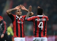 FUSSBALL INTERNATIONAL CHL ACHTELFINALE 12/13: AC Mailand - FC Barcelona