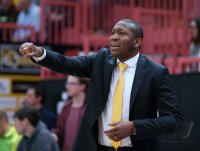 Basketball 1. Bundesliga 16/17 Hauptrunde: Walter Tigers Tuebingen -  Eisbaeren Bremerhaven