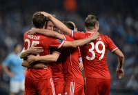 Fussball CHL  Saison 2013/2014: JUBEL FC Bayern Muenchen