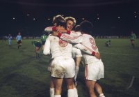 Fussball Europapokal der Landesmeister Finale, Saison 1975/1976: FC Bayern Muenchen - St. Etienne