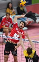 Volleyball  1. Bundesliga  14/15:  TV Rottenburg - VC Olympia Berlin