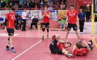 Volleyball 1. Bundesliga  Saison 15/16 Pre Playoffs:  TV Rottenburg - TSV Herrsching