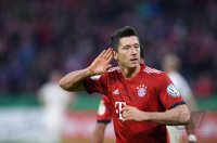 Fussball DFB Pokal Viertelfinale 18/19: FC Bayern Muenchen - 1. FC Heidenheim