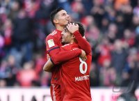 Fussball 1. Bundesliga Saison 18/19: FC Bayern Muenchen - Hertha BSC Berlin